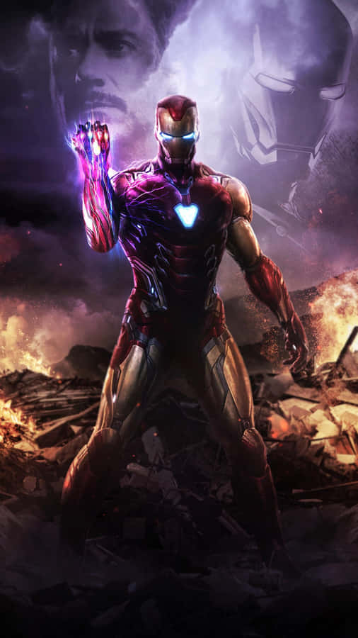 The Power Of Six Infinity Stones Brings Balance To The Universe Wallpaper