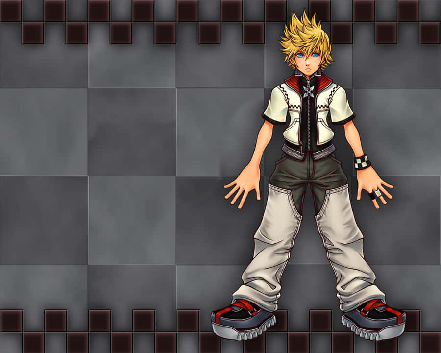 “the Power Of The Keyblade Is With Me” Wallpaper