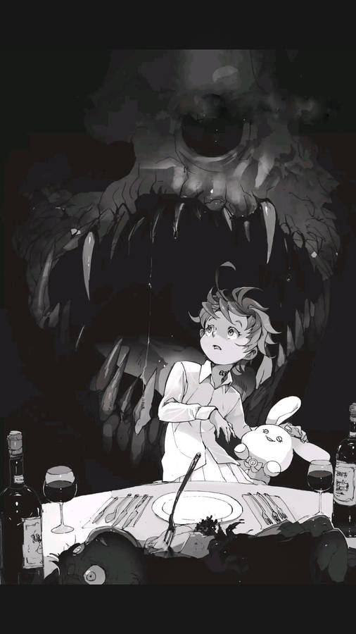 Download The Promised Neverland Anime Characters Wallpaper