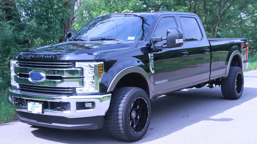 The Raw Power Of The Ford Powerstroke Wallpaper