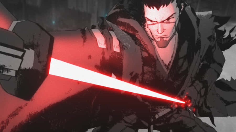 The Ronin Star Wars Visions Wallpaper