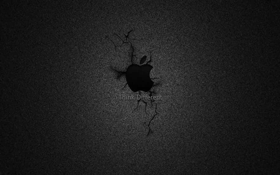 The Sleek And Stylish Black Macbook Wallpaper