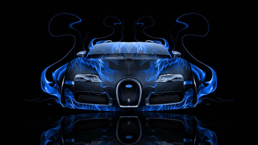 The Symbolic Frame Of Automotive Luxury Wallpaper