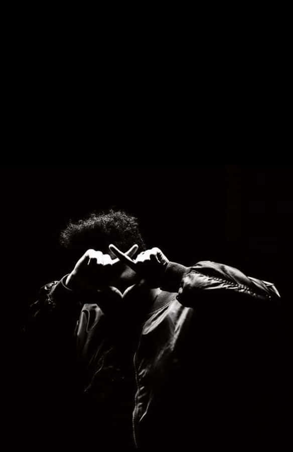 The Weeknd Fan Poster Iphone Wallpaper