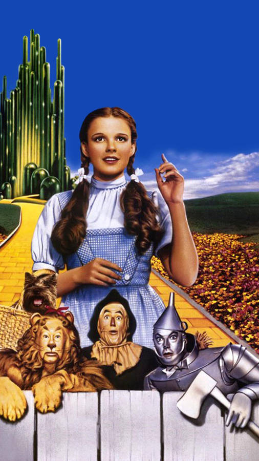 Download free The Wizard Of Oz Squad Behind Fence Wallpaper ...