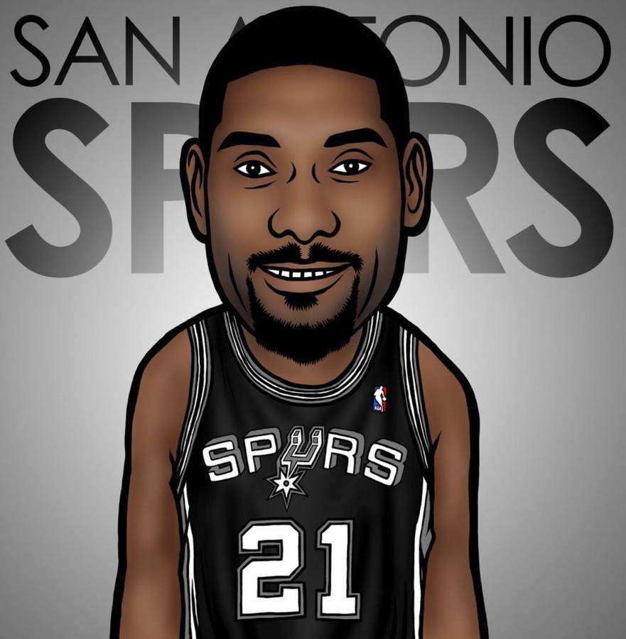 Download free Tim Duncan Cartoon Wallpaper - MrWallpaper.com