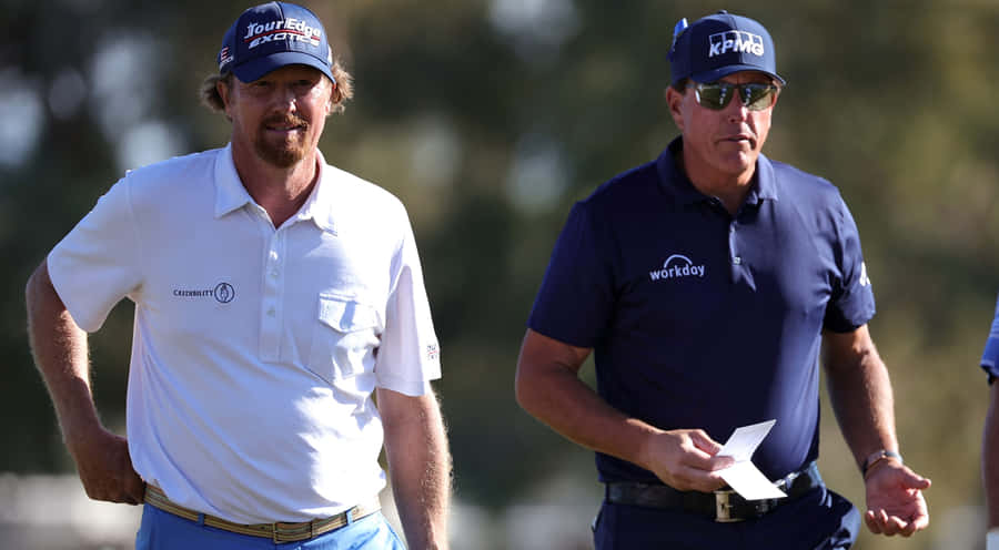 Tim Petrovic And Phil Mickelson Wallpaper