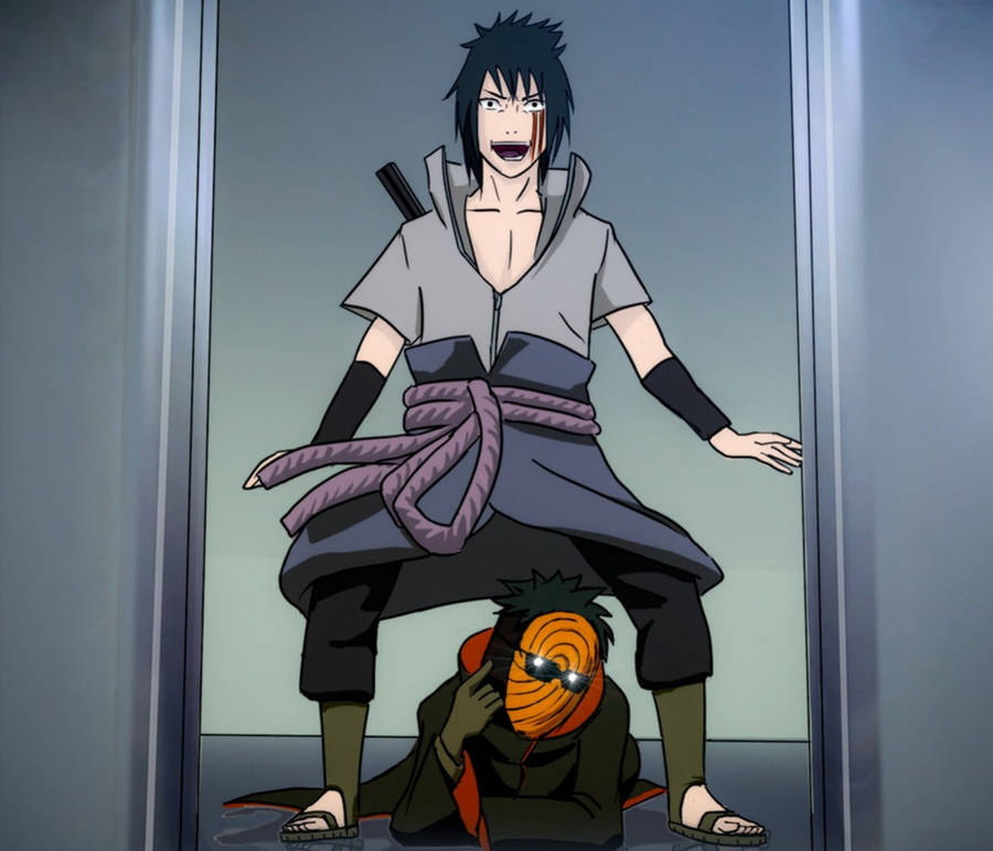 Download free Tobi Naruto Sasuke Gangnam Style Elevator Wallpaper ...