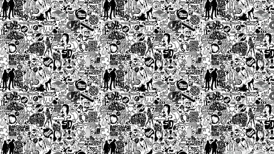 Together, Marvel Characters Reimagine The Black And White World Wallpaper