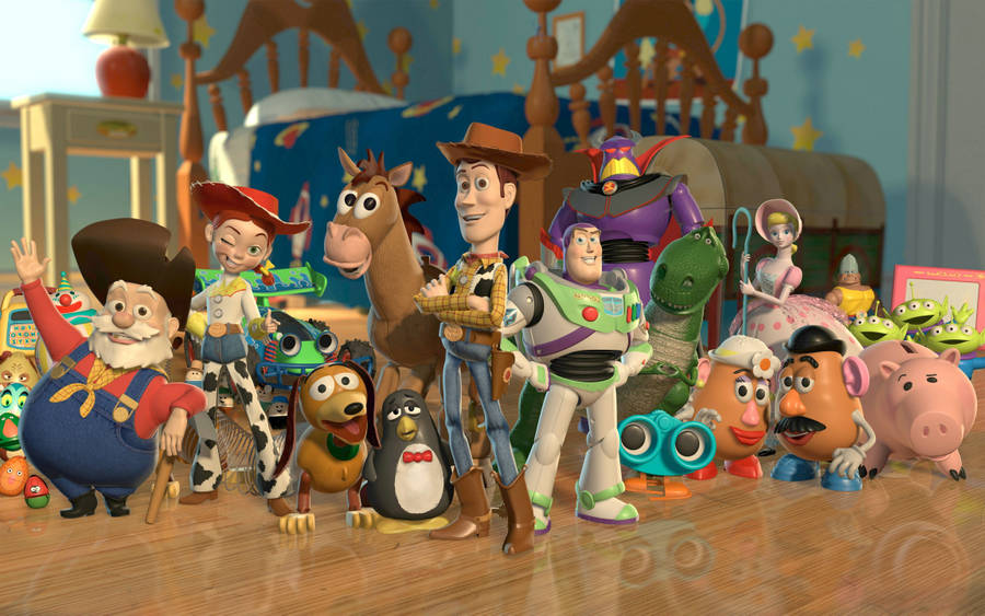 Toy Story Andy's Room Wallpaper
