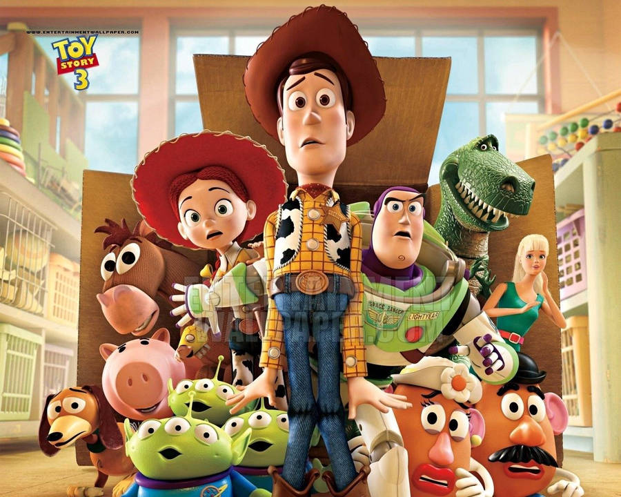 Toy Story Shocked Wallpaper