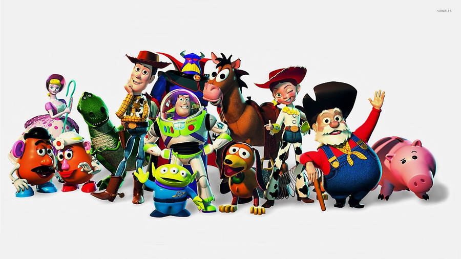 Toy Story Toy Characters Wallpaper