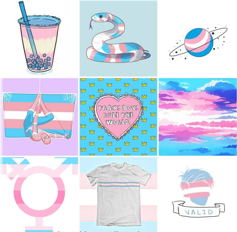 DEMIBOY PRIDE Wallpaper | Lgbt pride art, Boys wallpaper, Flag icon