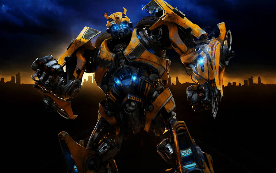 Wallpaper bumblebee, transformers rise of the beasts poster desktop  wallpaper, hd image, picture, background, 4c13ed | wallpapersmug