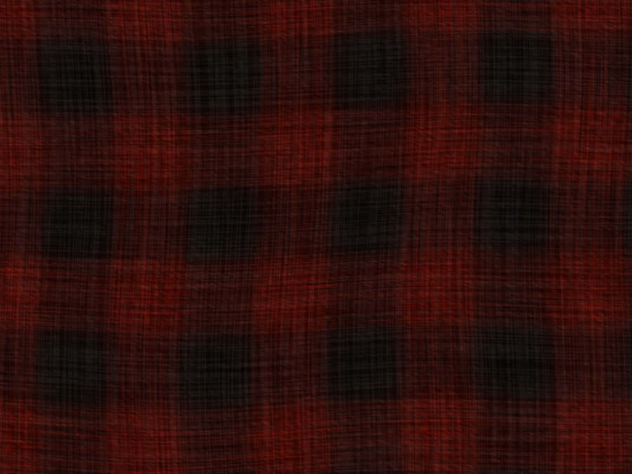 Trendy Black And Red Plaid Fashion Wallpaper