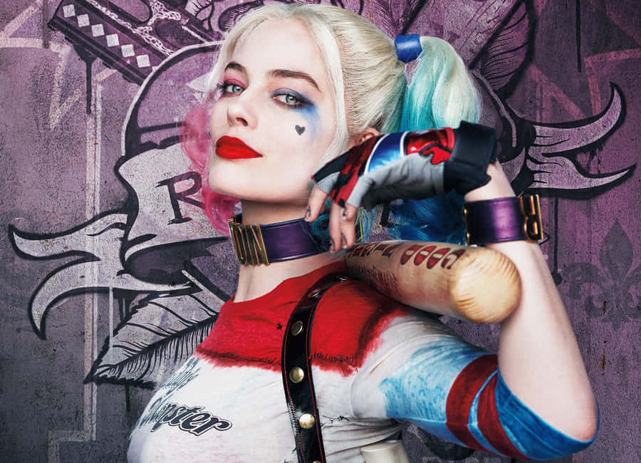 True Love: Joker And Harley Quinn From The Movie Suicide Squad Wallpaper