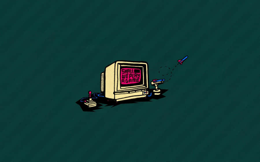 True Retro Style In Black And White Wallpaper