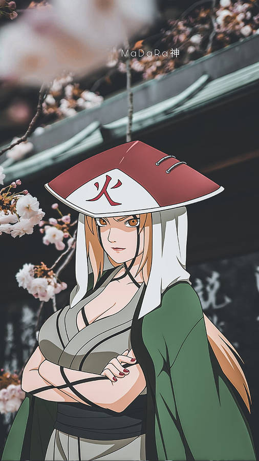 Download free Tsunade Wearing Traditional Japanese Hat Wallpaper ...