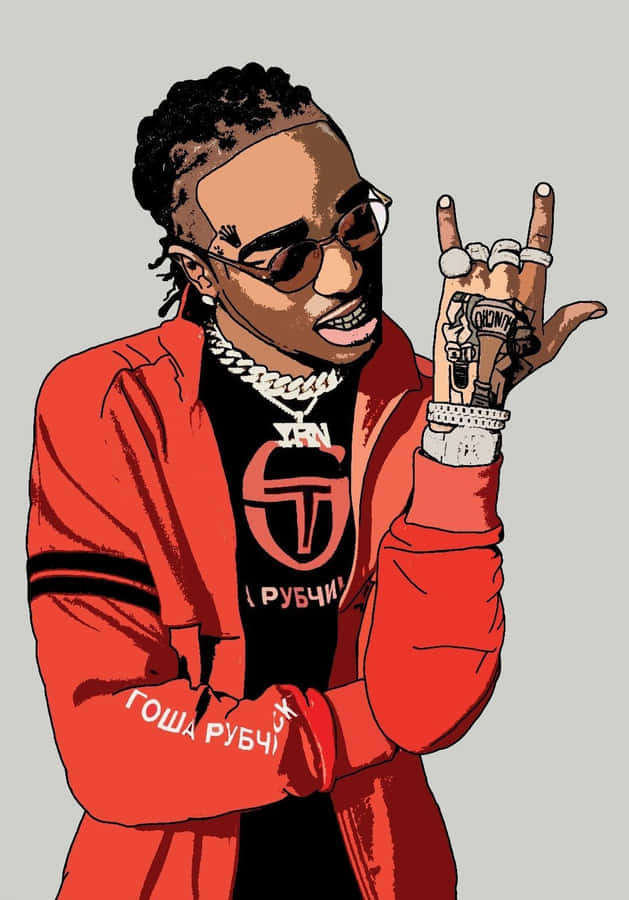 Two Cartoon Rap Moguls Show Off Their Bling Wallpaper