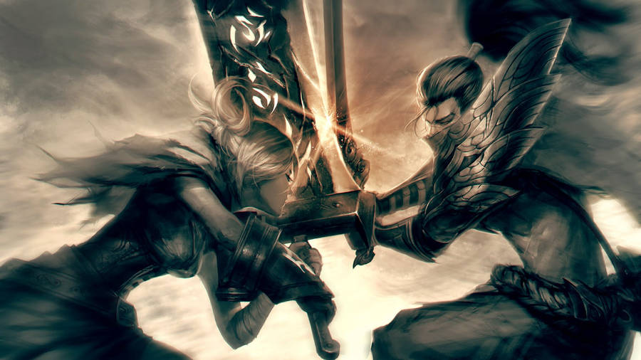 League of Legends Yasuo Hintergrundbild