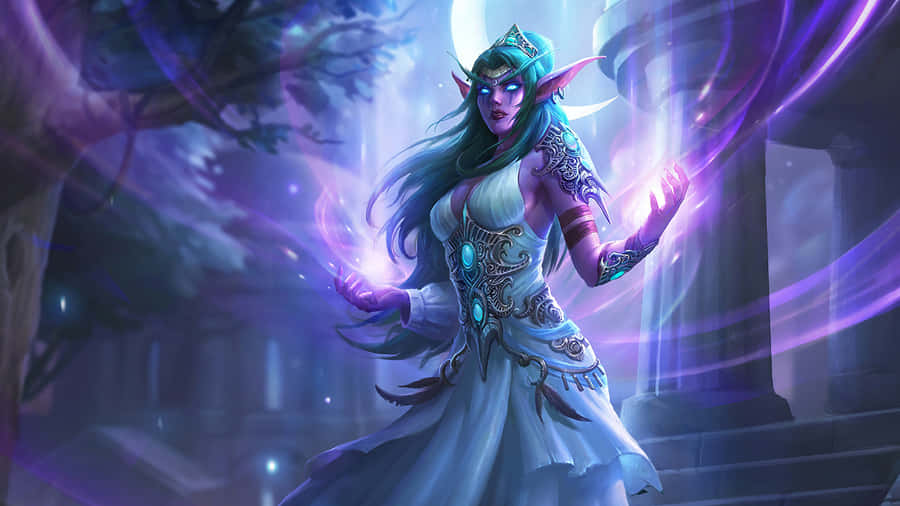 Tyrande Whisperwind In Wow 4k Wallpaper