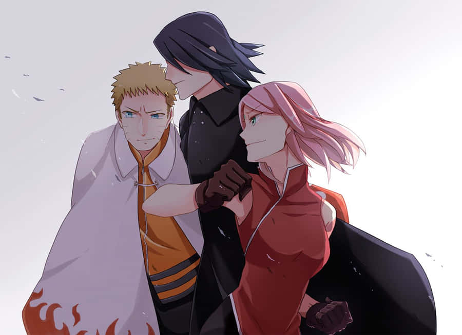 Download free Uchiha Sasuke, Naruto Uzumaki, Haruno Sakura And Kakashi ...