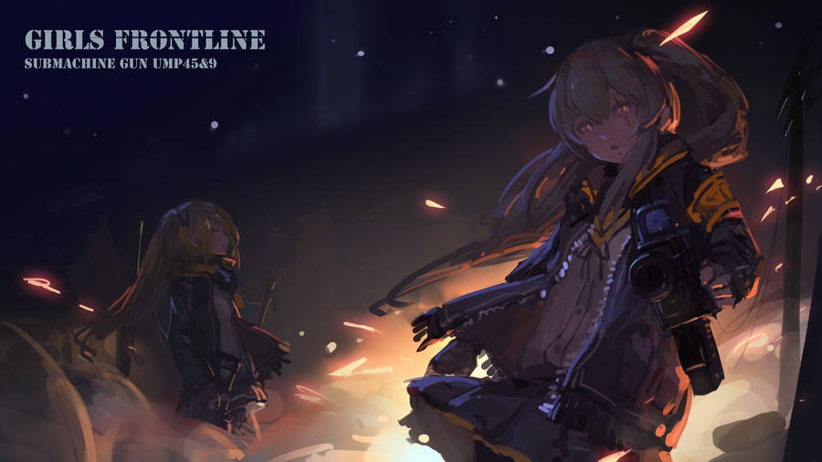 ump45 (girls frontline) :: Girls frontline :: anime :: fandoms ::  Mocharedta ‏ - JoyReactor