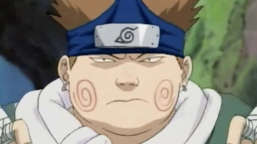 Unleash A Wave Of Power With Choji Wallpaper