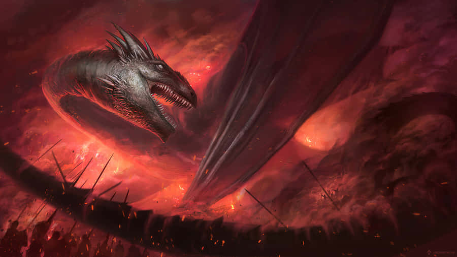 Unleash The Epic Dragon Wallpaper