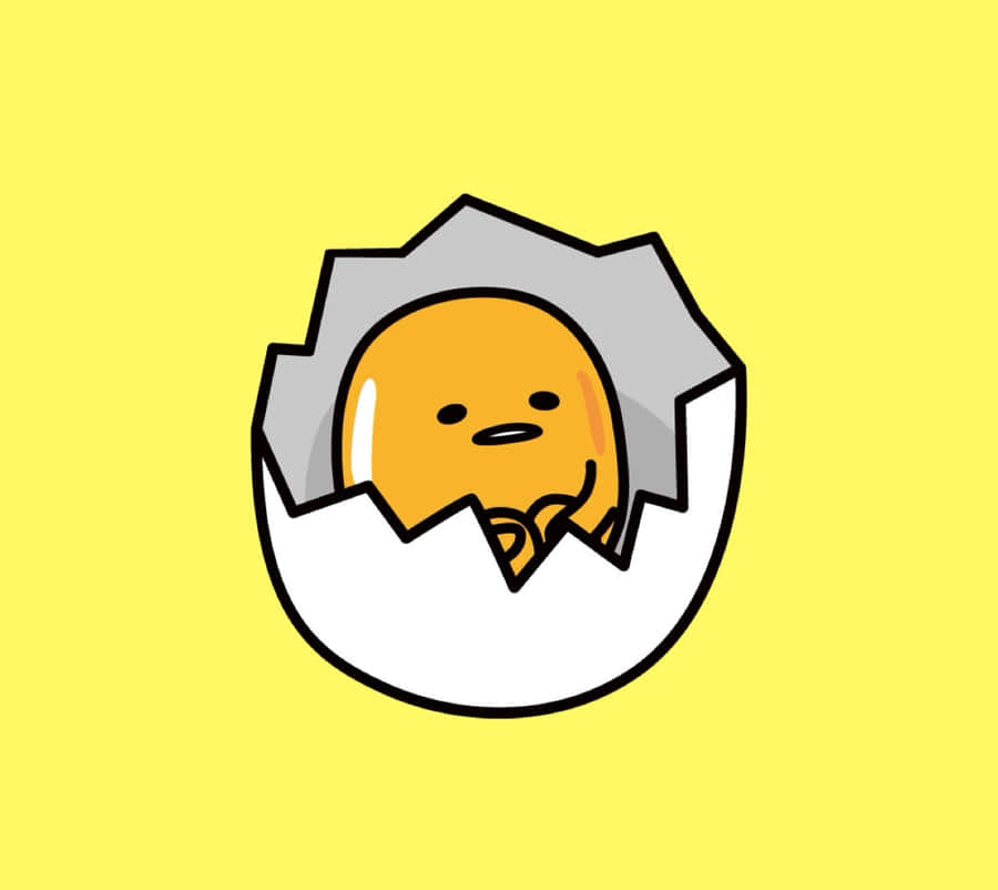 Unlock Fun With Gudetama Phone Wallpaper