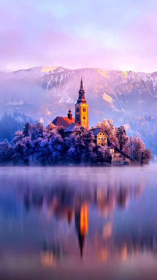 Unlock The Winter Vibes With The Snow Iphone Wallpaper