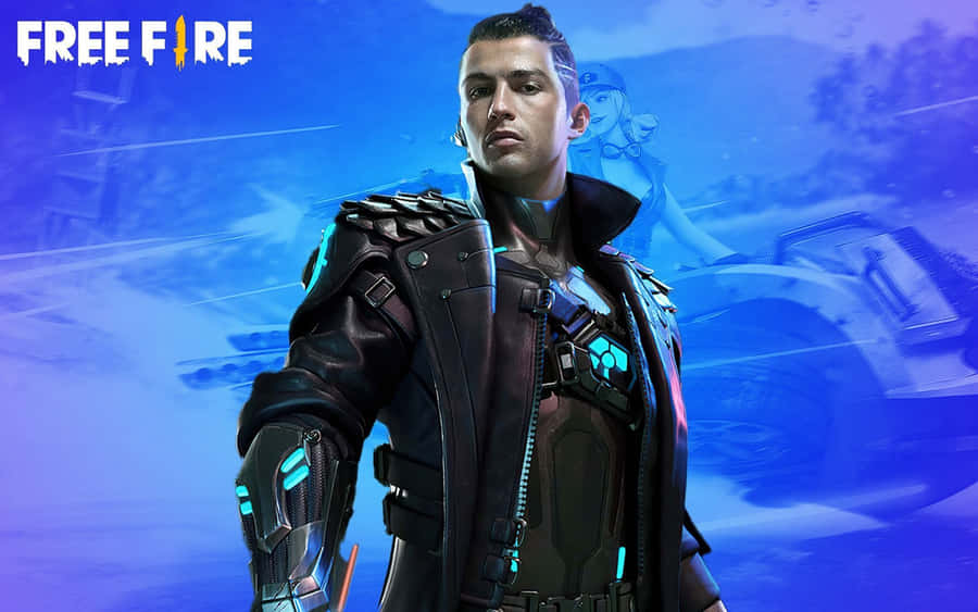 Upgrade Your Battle Outfit With Free Fire Chrono Wallpaper