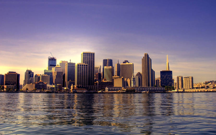 Usa City View Wallpaper