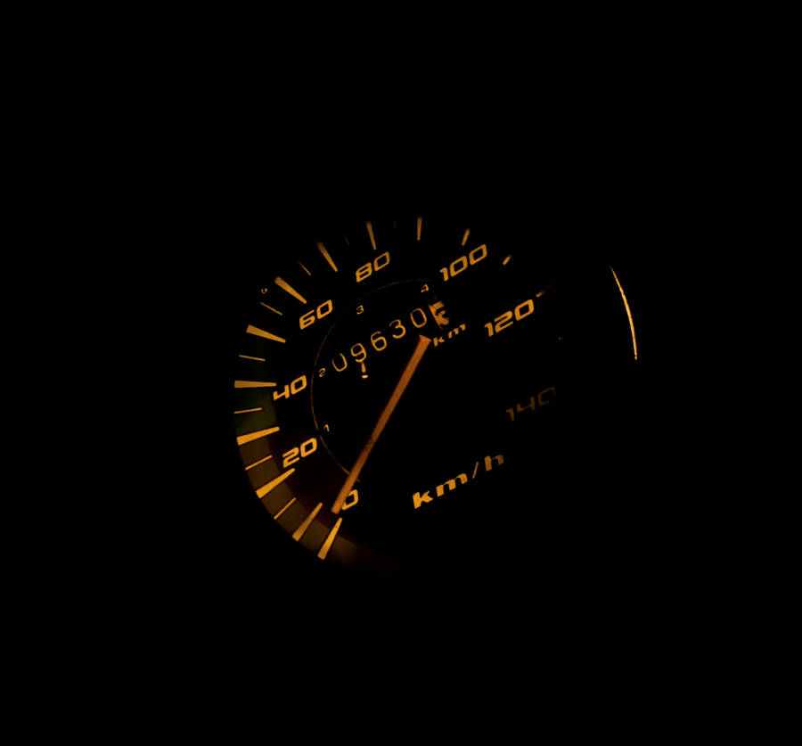 Vehicle Speedometer Amoled Wallpaper