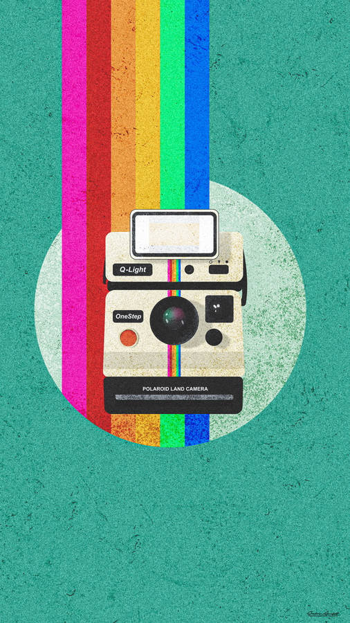 Download free Vintage 90s Polaroid Camera Aesthetic Wallpaper ...