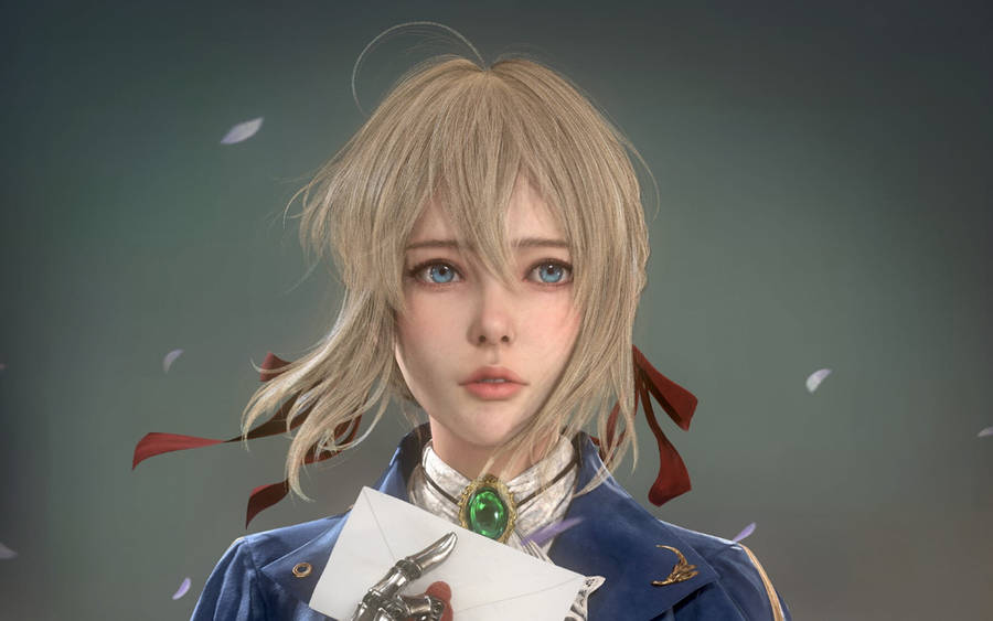 Download free Violet Evergarden Auto Memory Doll 3d Animation Wallpaper ...