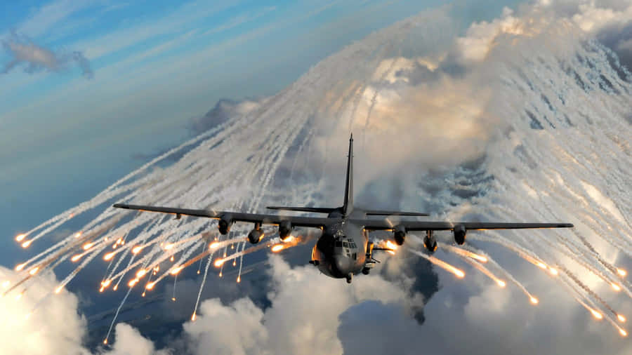Vivid Display Of Airplanes In 4k Ultra Hd Wallpaper