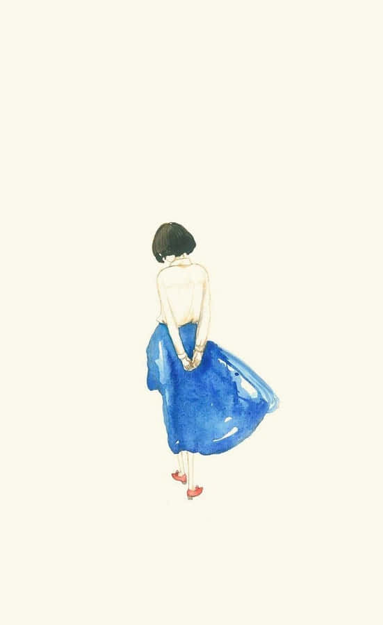 “watercolor Painting Enhances Your Iphone Visuals” Wallpaper