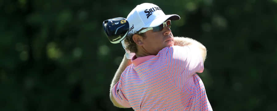 William Mcgirt Positioned To Swing Wallpaper