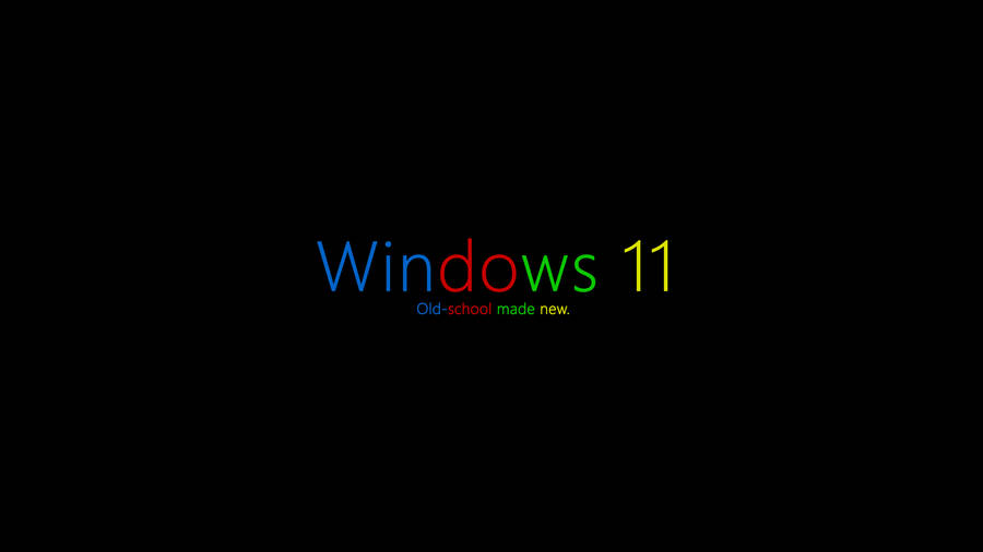 Download free Windows 11 Old School Wallpaper - MrWallpaper.com