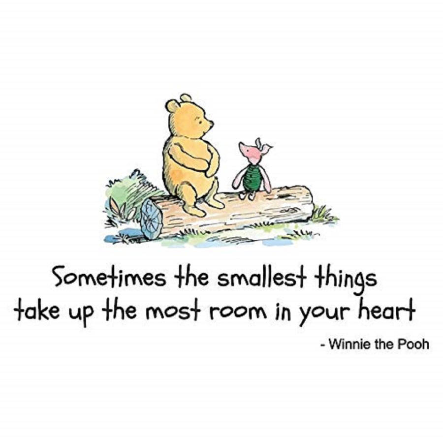 Download free Winnie The Pooh Quotes About Smallest Things Wallpaper ...