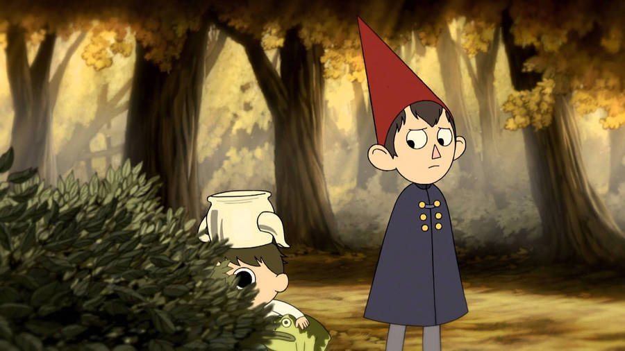 Download free Wirt Side-eyeing Greg Over The Garden Wall Wallpaper ...