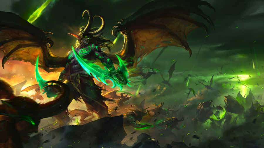 Wow 4k Illidan Stormrage Wallpaper