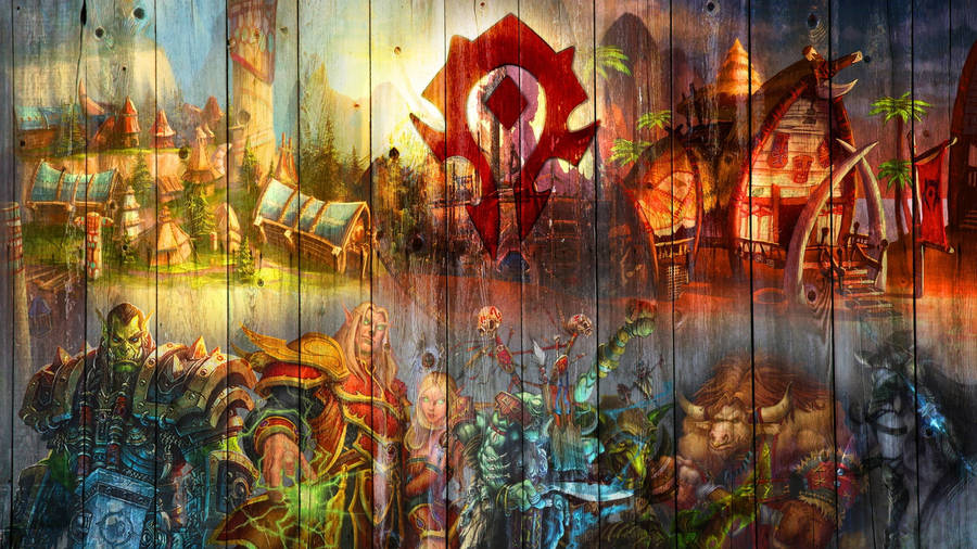 Wow Classic Mural Wallpaper