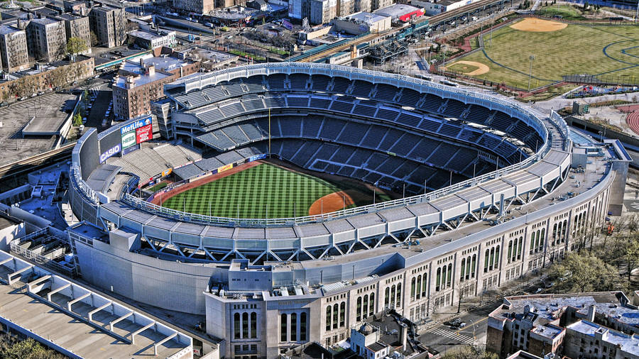 Download free Yankee Stadium Aerial Shot New York 4k Wallpaper ...