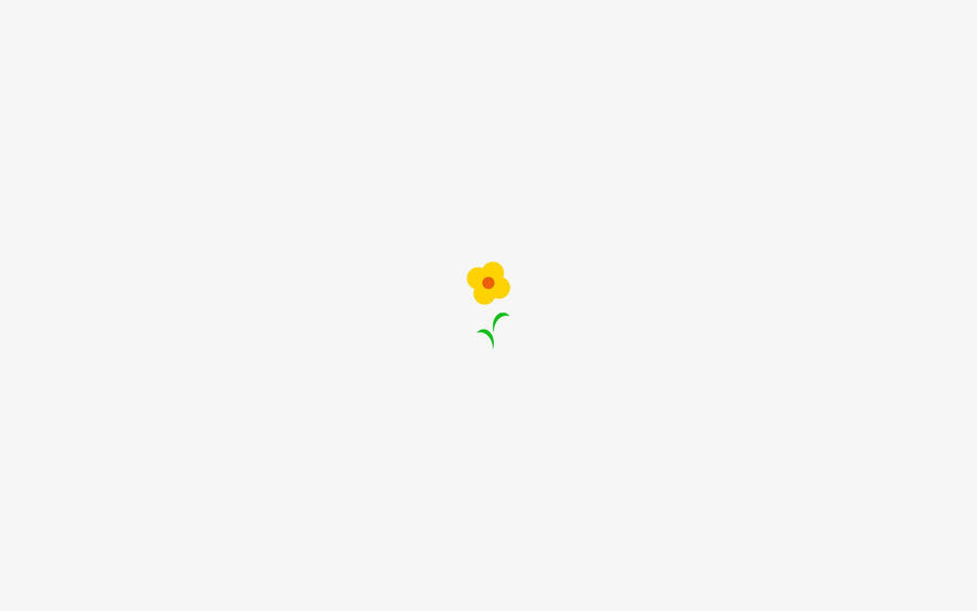 Download free Yellow Flower Minimal Aesthetic Desktop Wallpaper ...