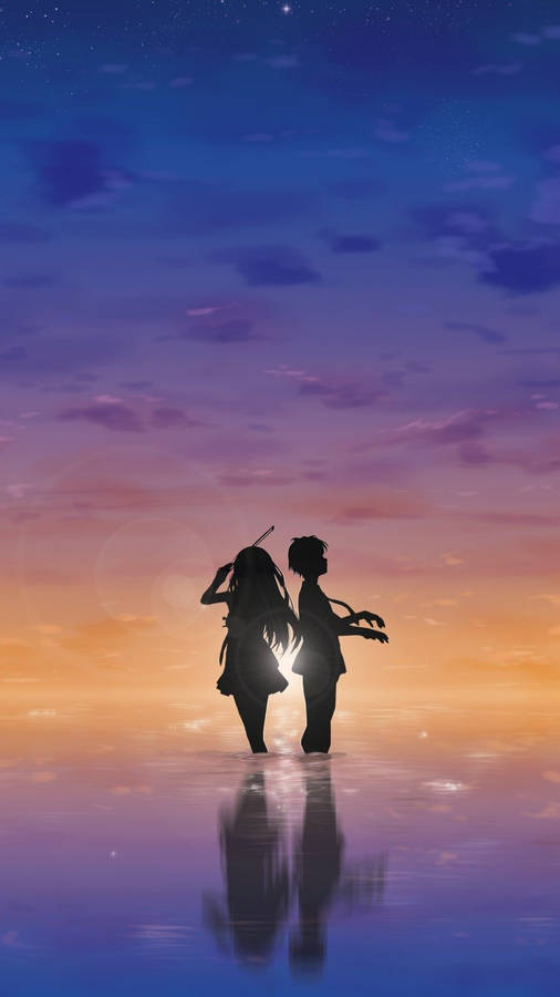 Your Lie In April Kaori And Kosei Wallpaper