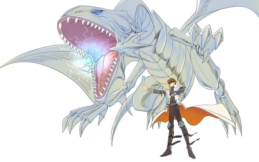 Seto Kaiba And Blue Eyes Ultimate Dragon The Anime Kingdom ... Desktop  Background