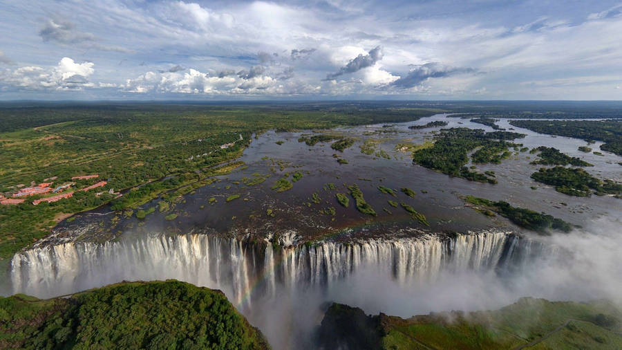 HD victoria-water-falls-zimbabwe wallpapers | Peakpx