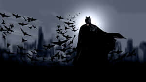 1. Legendary​ Superhero Cool Batman Coming To The Rescue Wallpaper